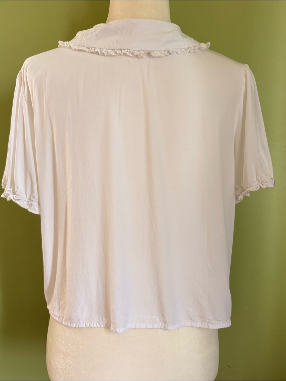 Ruffle Button-Down - Picture 4 of 6